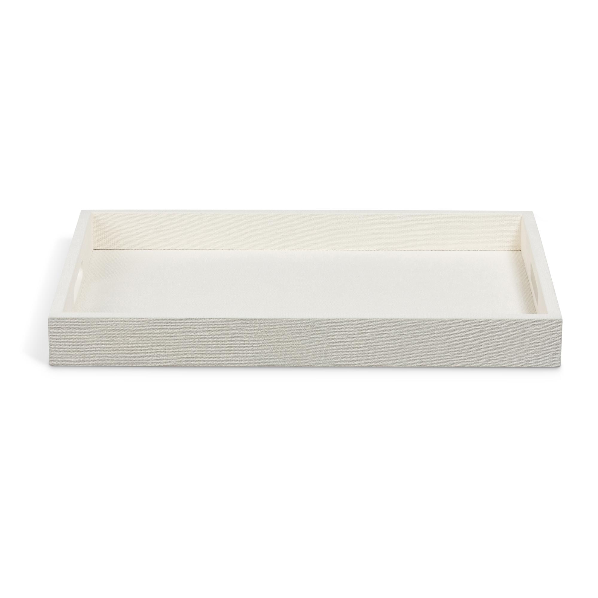 St. Tropez Decorative Tray, Silk Linen