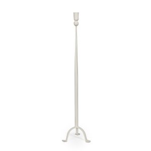 Timeless Taper Candle Holder, Cream, Large