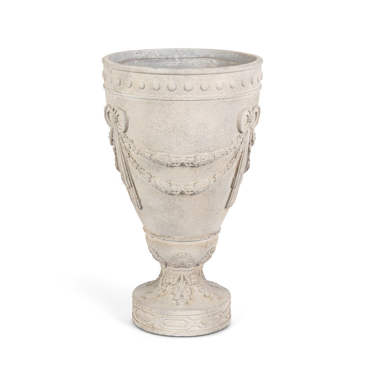 Floral Swag Urn