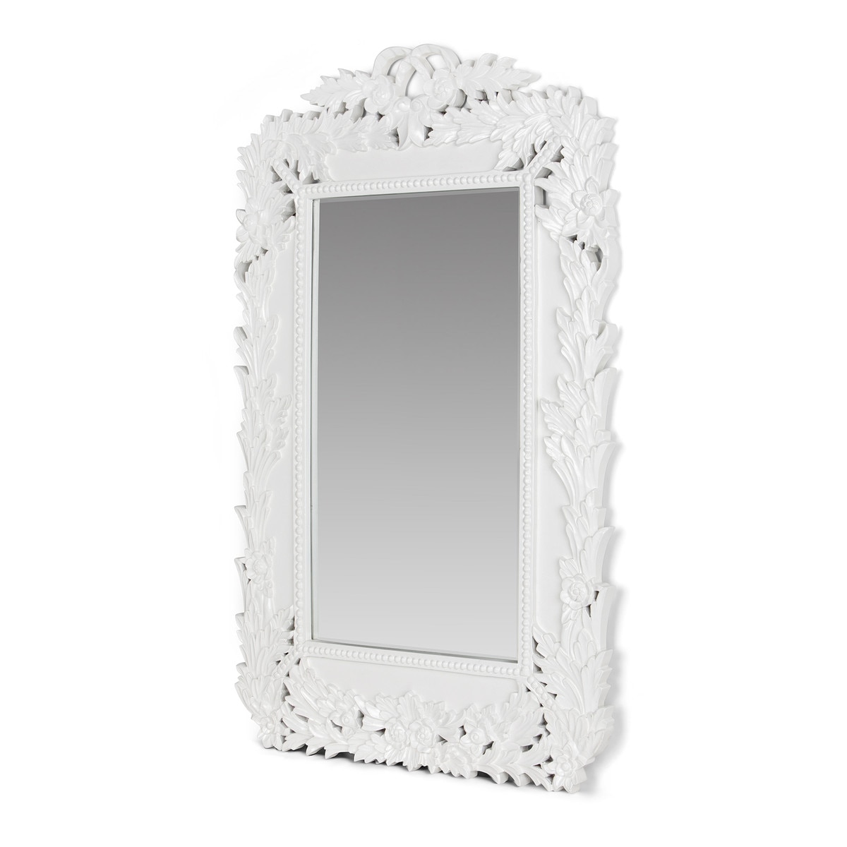 Laurelcrest Mirror, White
