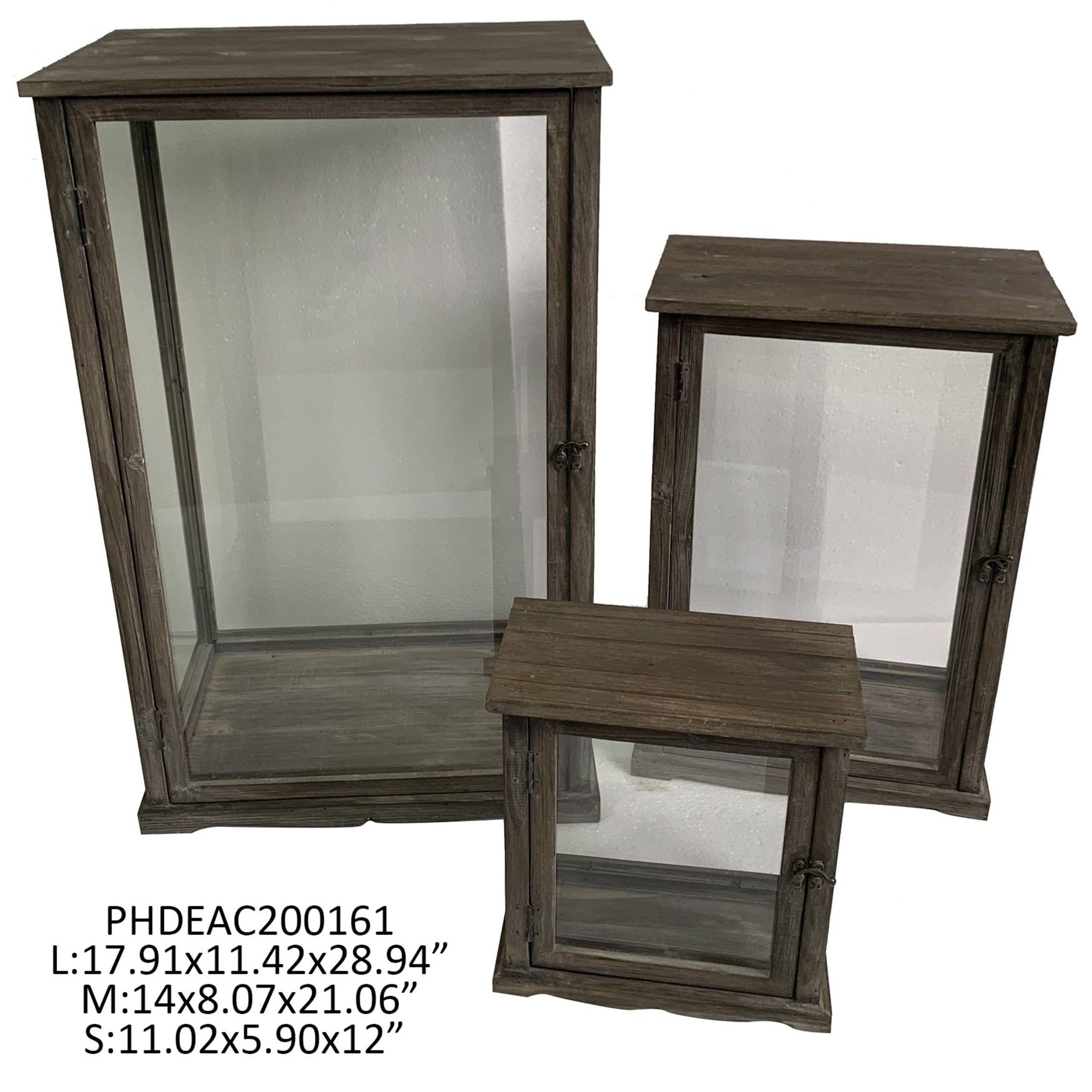 Merchant’s Display Boxes, Set of 3