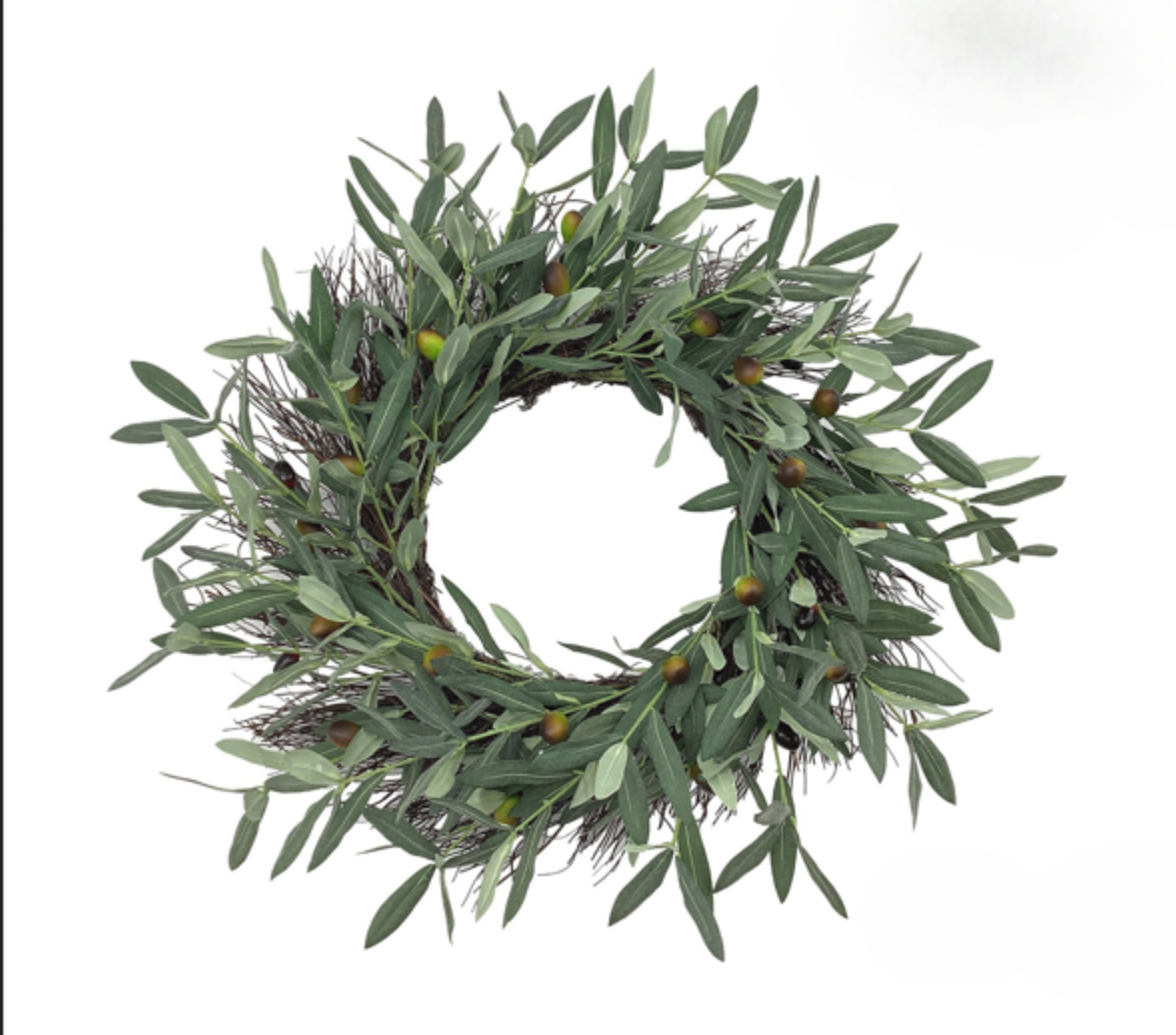 Italian Olive Wreath, 24"